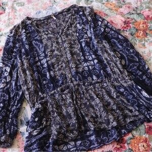 Free People blouse/dress size xsmall